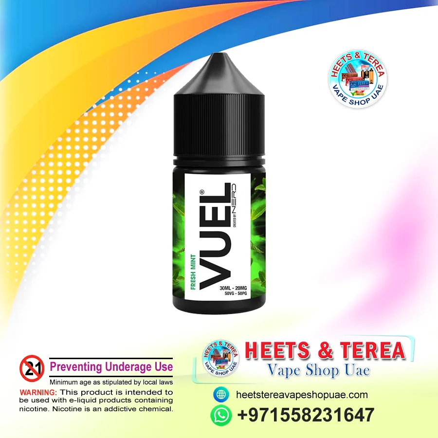 Vuel Nerd Salt Nic 30ml E-Liquids in Dubai - Image 1