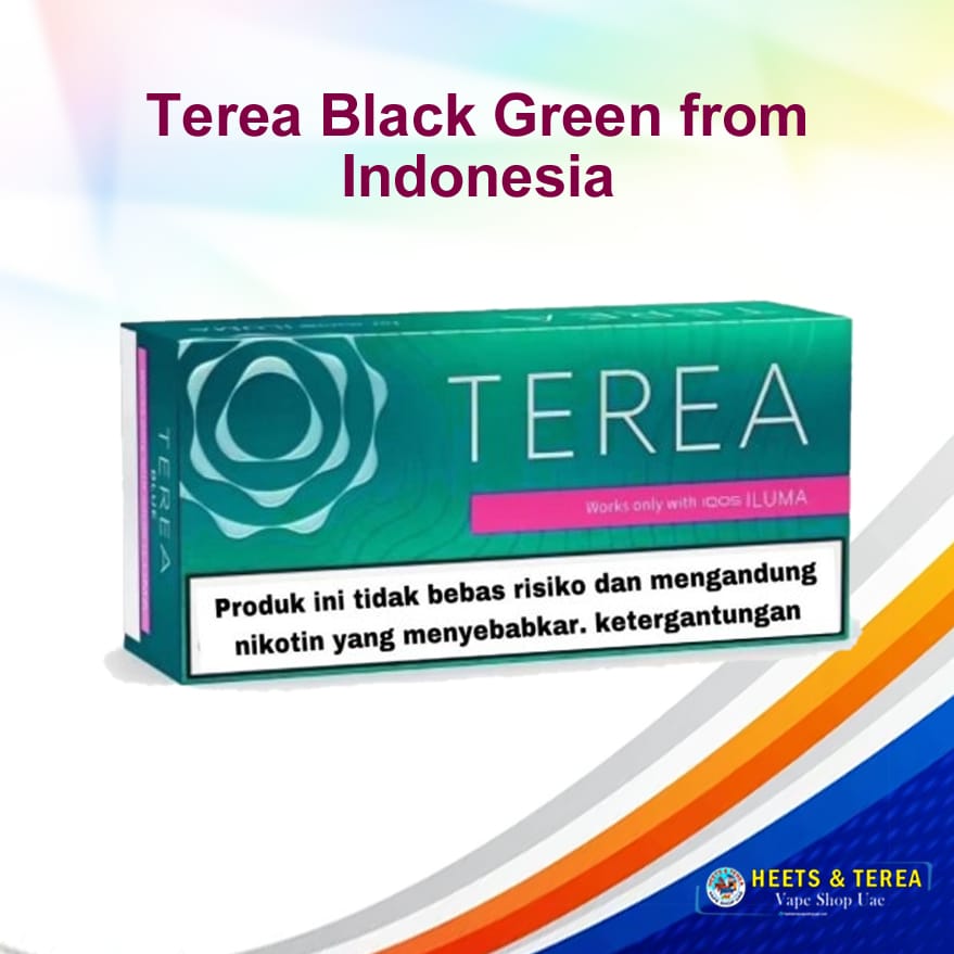TEREA Black Green From Indonesia TEREA Black Green From Indonesia