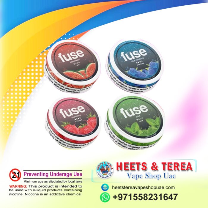 New FUSE Nicotine Pouches/Snus in Dubai UAE