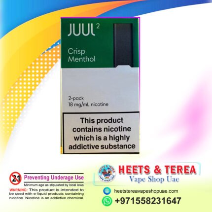 New Juul 2 Crisp Menthol Pods in Dubai