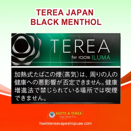 Terea Black Menthol from Japan